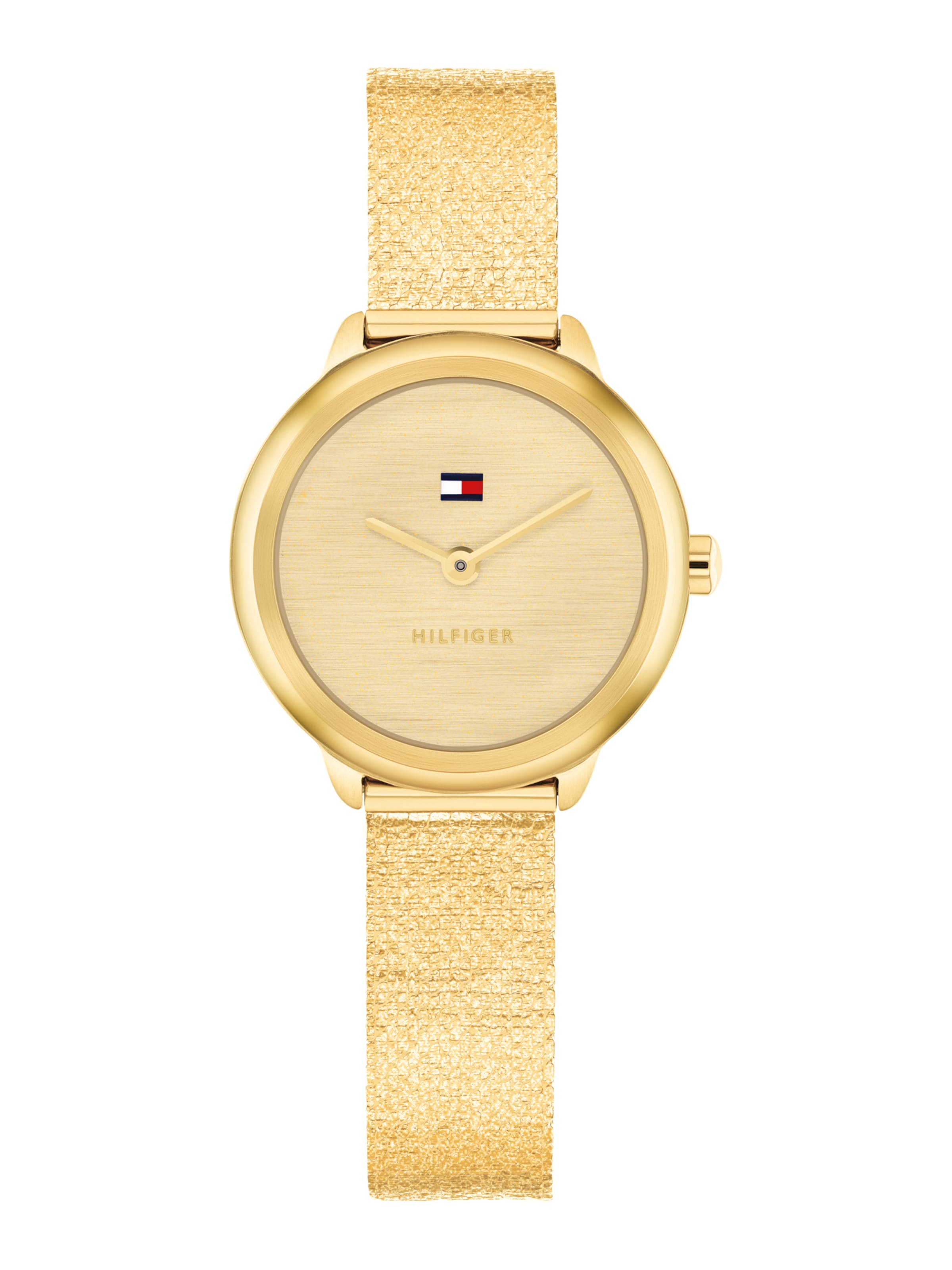 TOMMY HILFIGER Аналоговые часы 'Demi' в Золотой