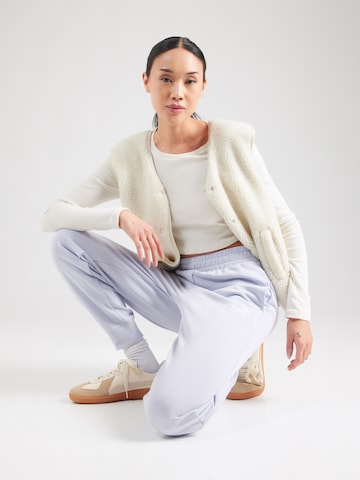 PUMA Zwężany krój Spodnie sportowe 'ESS No. 1' w kolorze niebieski