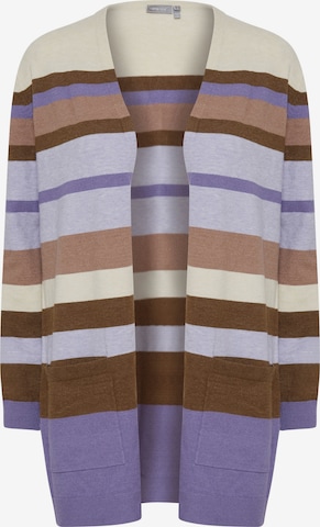 Fransa Gebreid vest 'Melani' in Bruin: voorkant