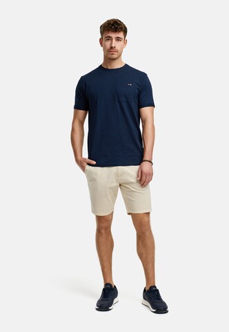 Regular Pantalon 'Hutchico' INDICODE JEANS en blanc
