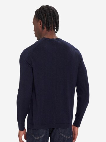 Calvin Klein Sweater 'LS MERINO CREW LV04LB305G' in Blue