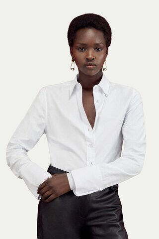 Karen Millen Shirt in White: front
