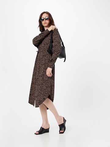 Soft Rebels Shirt Dress 'Freedom' in Brown