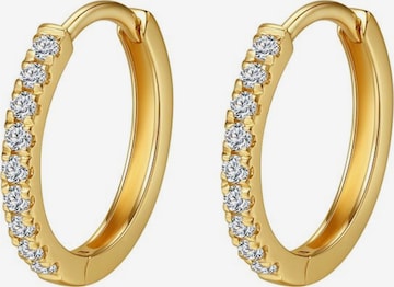 Boucles d'oreilles 'Core Shine' Dear Me en or : devant