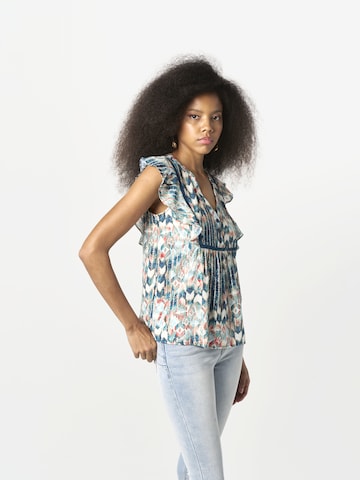 KOROSHI Blouse in Gemengde kleuren