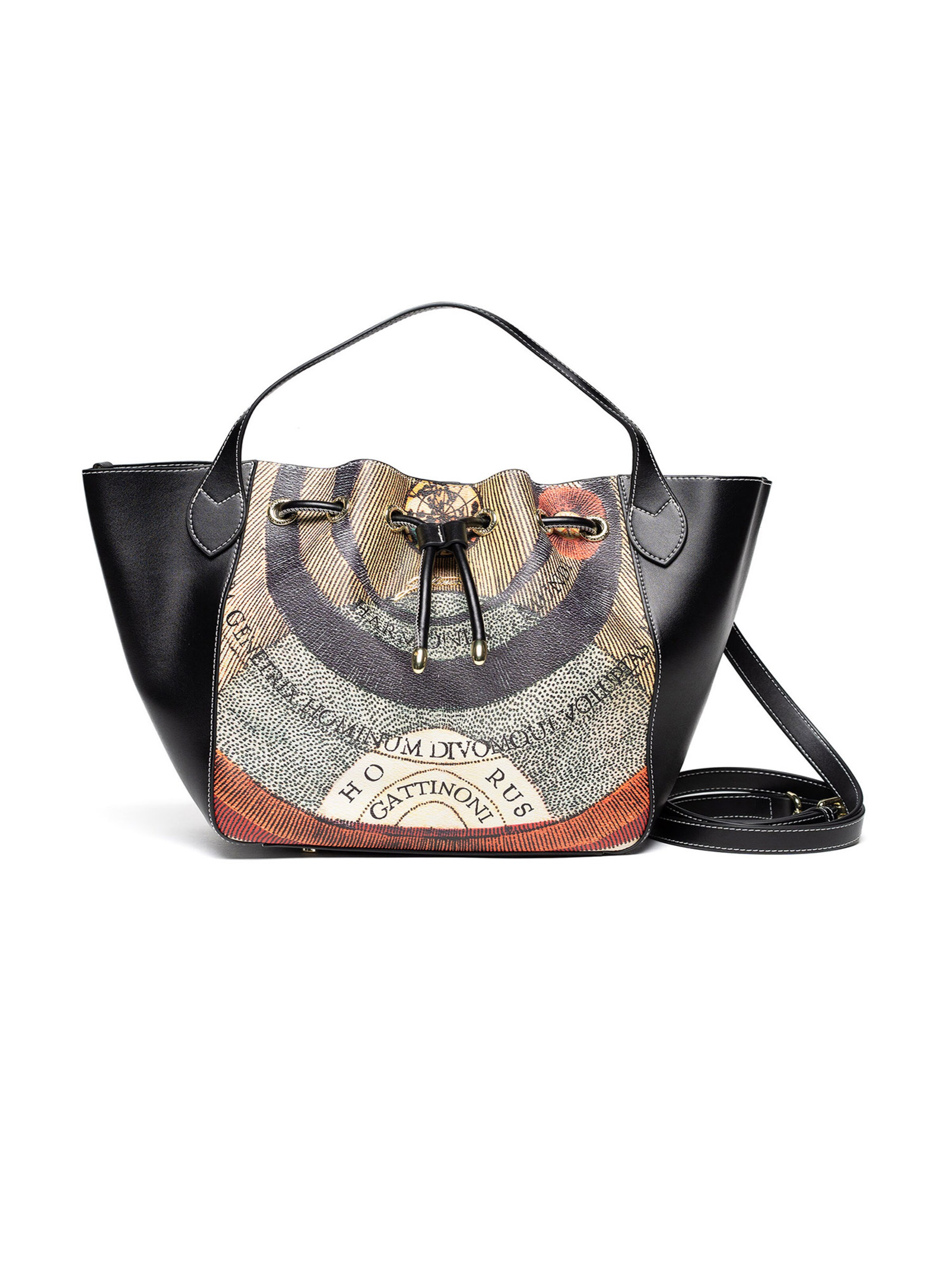 Shopper di Gattinoni in nero: frontale