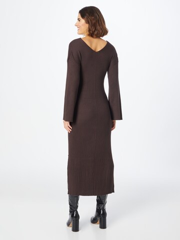 Lindex Knitted dress 'Sienna' in Brown