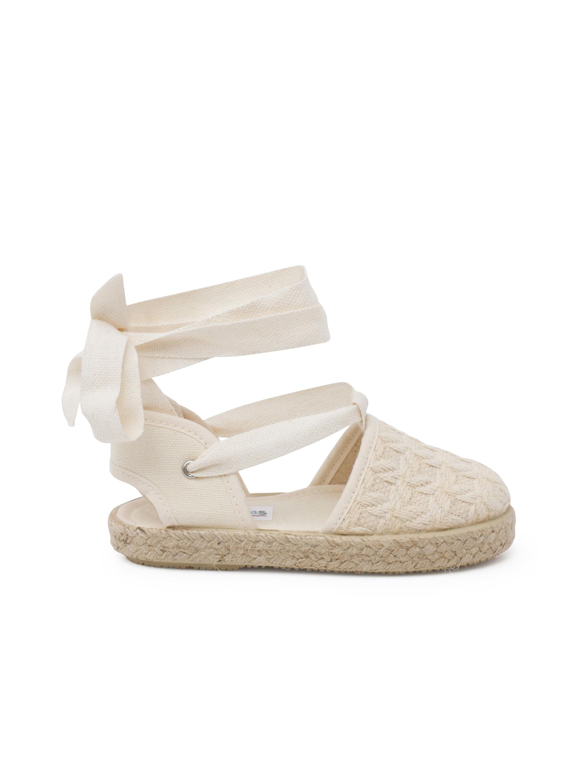 Pisamonas Sandale‌ in Beige: Vorderseite