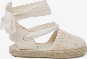 Pisamonas Sandale in Beige: Vorderseite