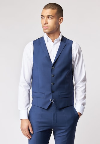 ROY ROBSON Gilet in Blauw: voorkant