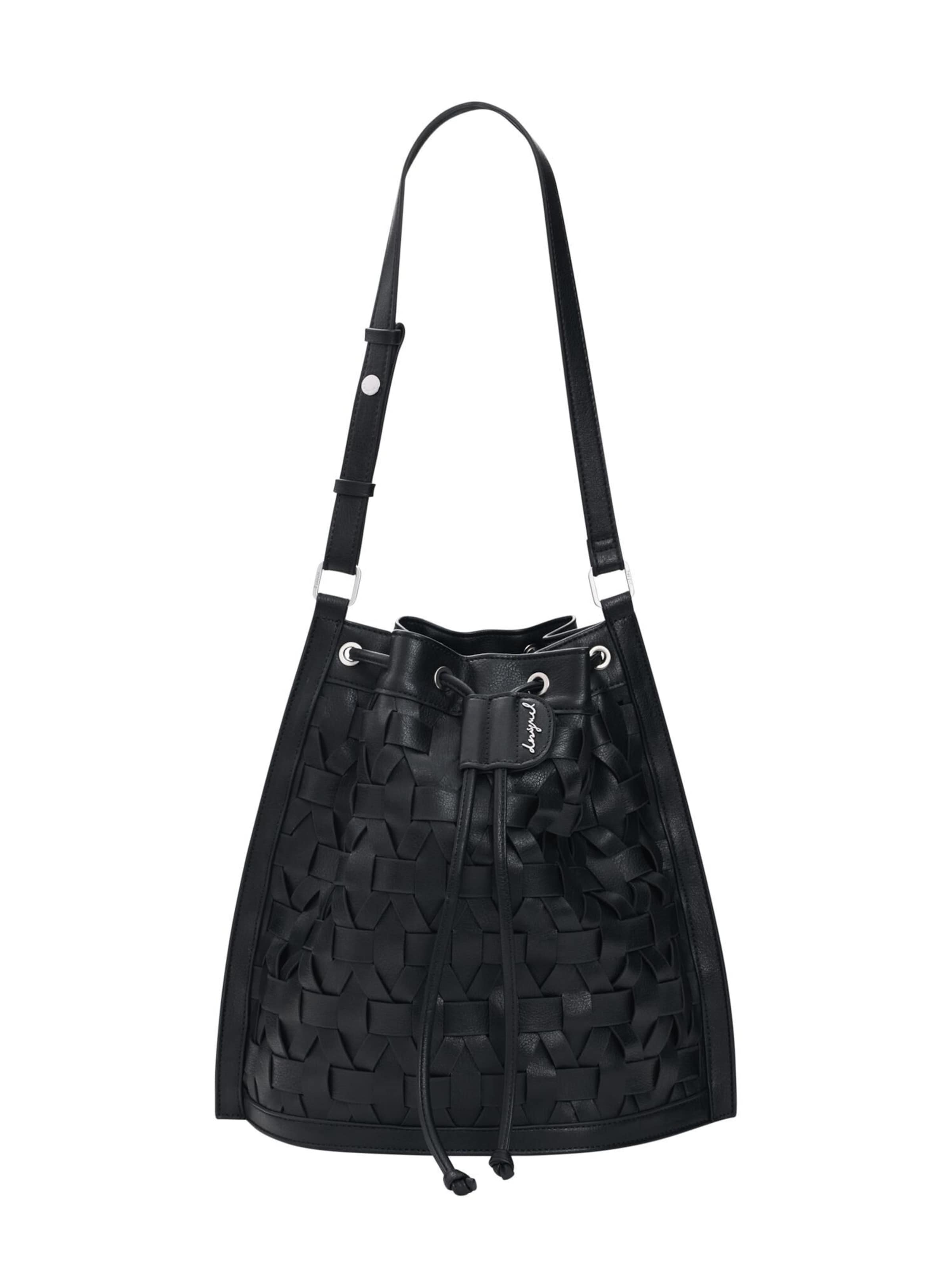 melns Desigual Mugursoma: no priekšpuses