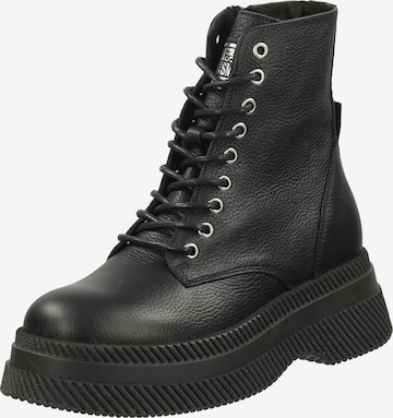 Bottines à lacets STEVE MADDEN en noir : devant