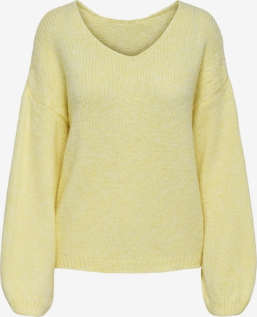 JDY Sweater 'JDYDinea' in Yellow: front