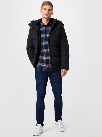 TOM TAILOR Comfort fit Overhemd in Blauw