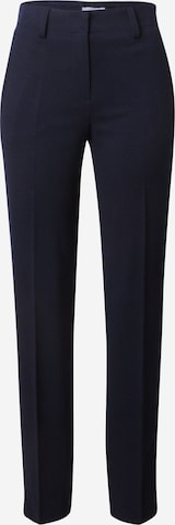 GERRY WEBER Regular Pleated Pants in Blue: front