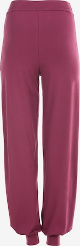 Effilé Pantalon de sport 'WH12' Winshape en rose