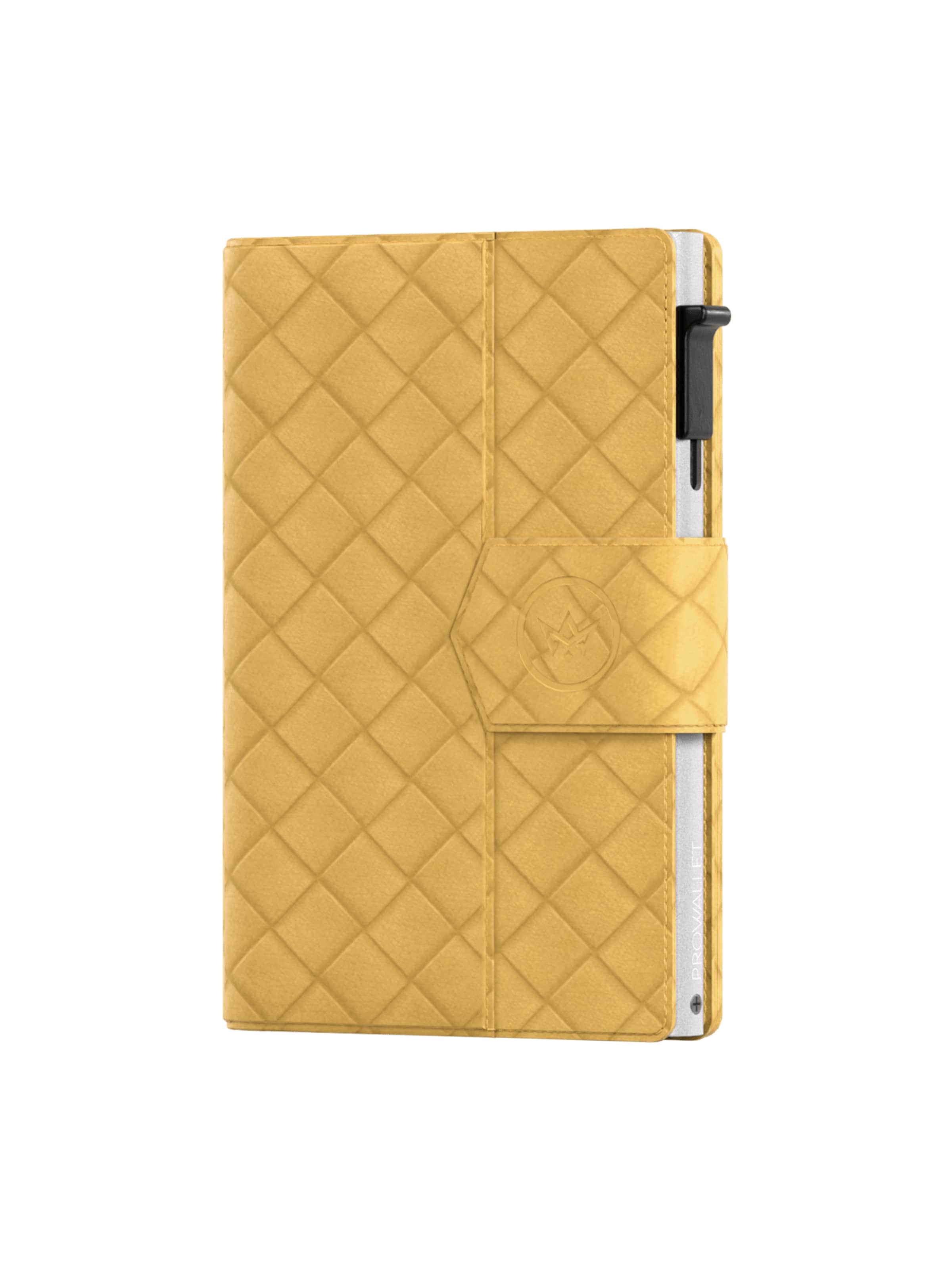 Porte-monnaies 'Pasjeshouder Plus Woven' Prowallet en jaune