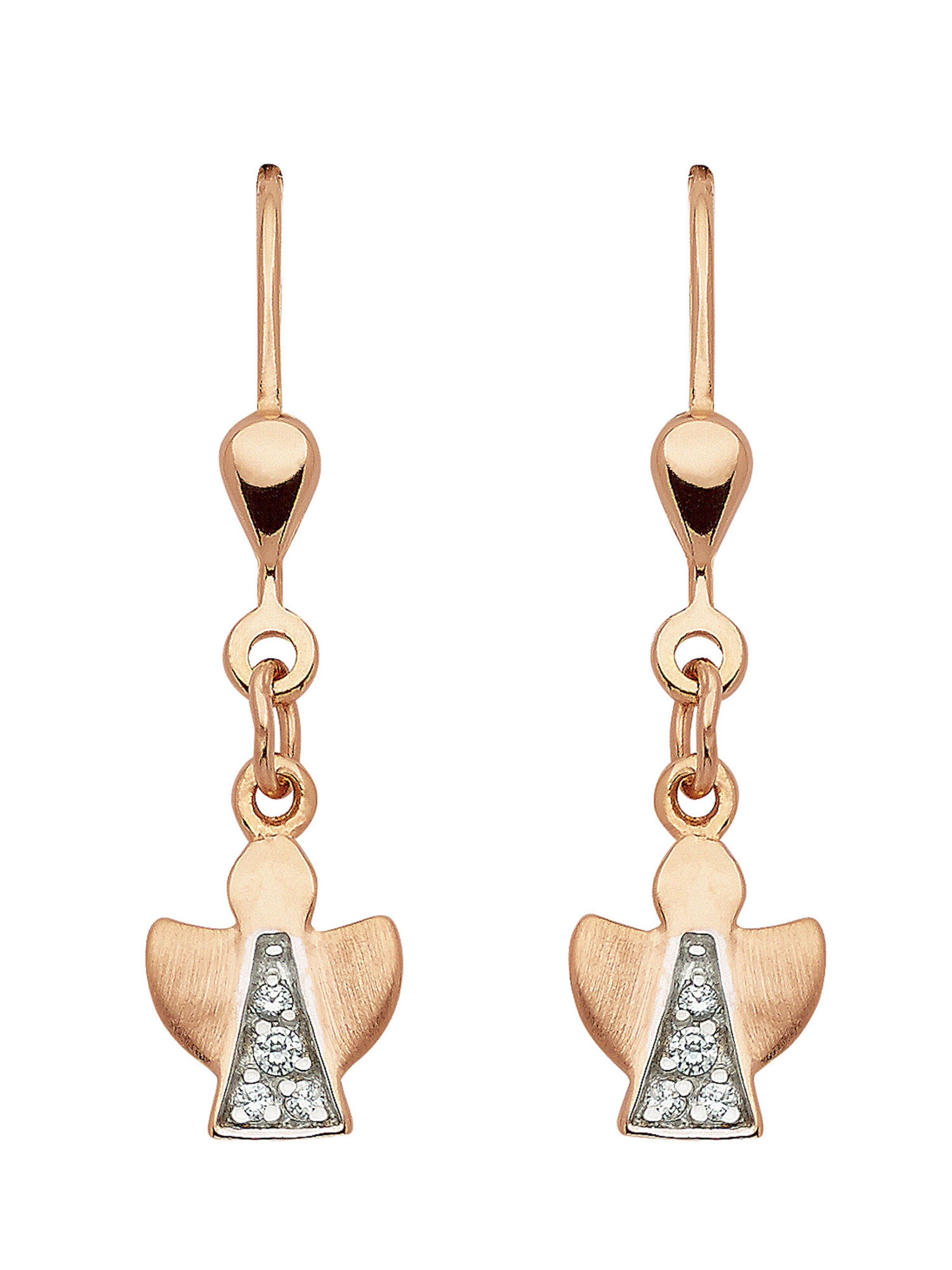 Adelia´s Ohrringe in One Size in rosegold / silber, Produktansicht
