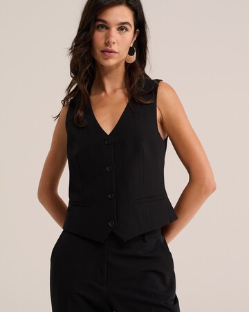 WE Fashion Weste in Schwarz: Vorderseite