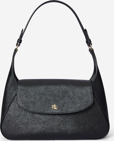 Geantă de umăr Lauren Ralph Lauren pe negru, Vizualizare produs