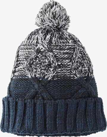 Jan Vanderstorm Beanie 'Deniel' in Blue: front