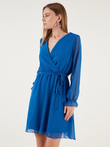 Robe-chemise LELA en bleu
