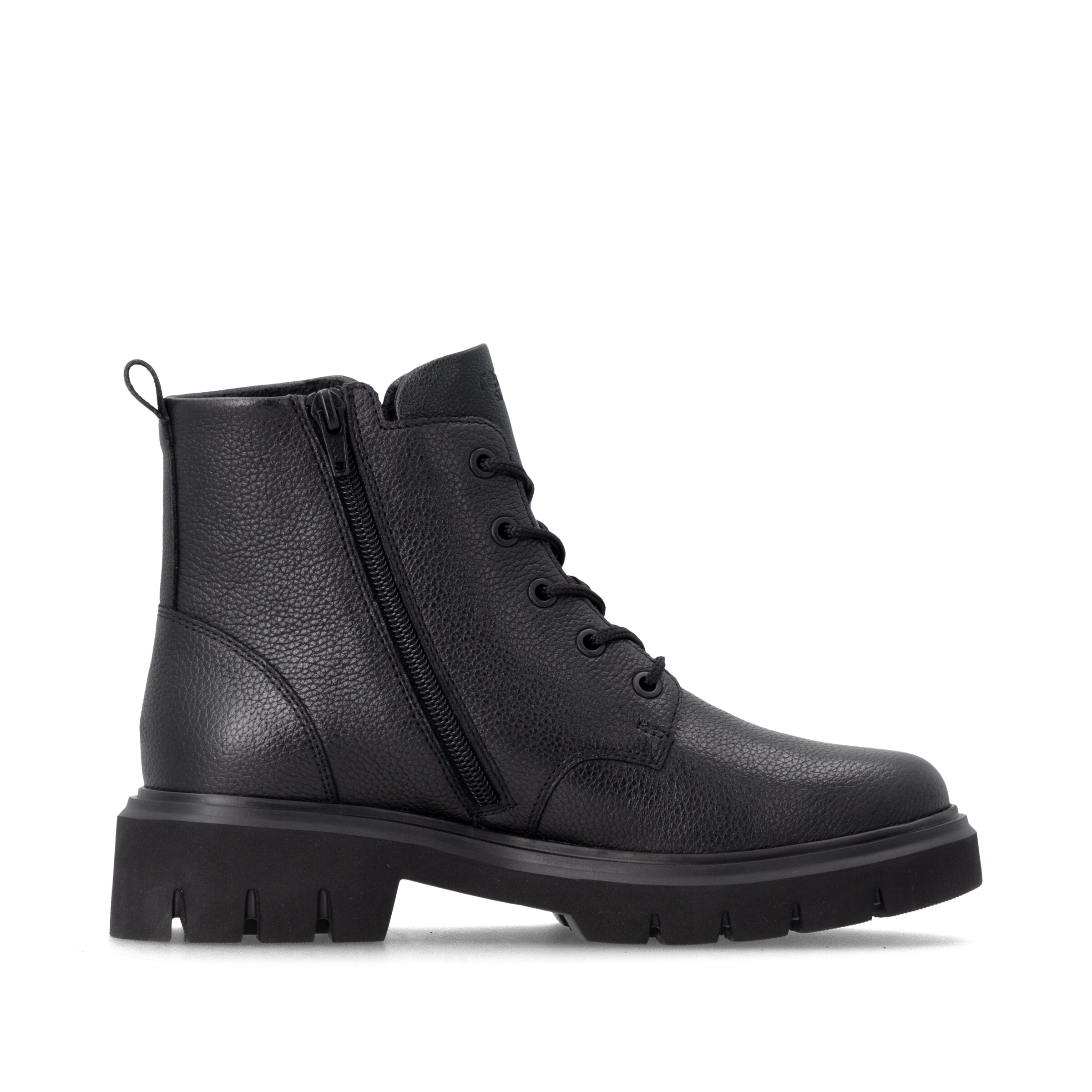 Bottines à lacets REMONTE en noir