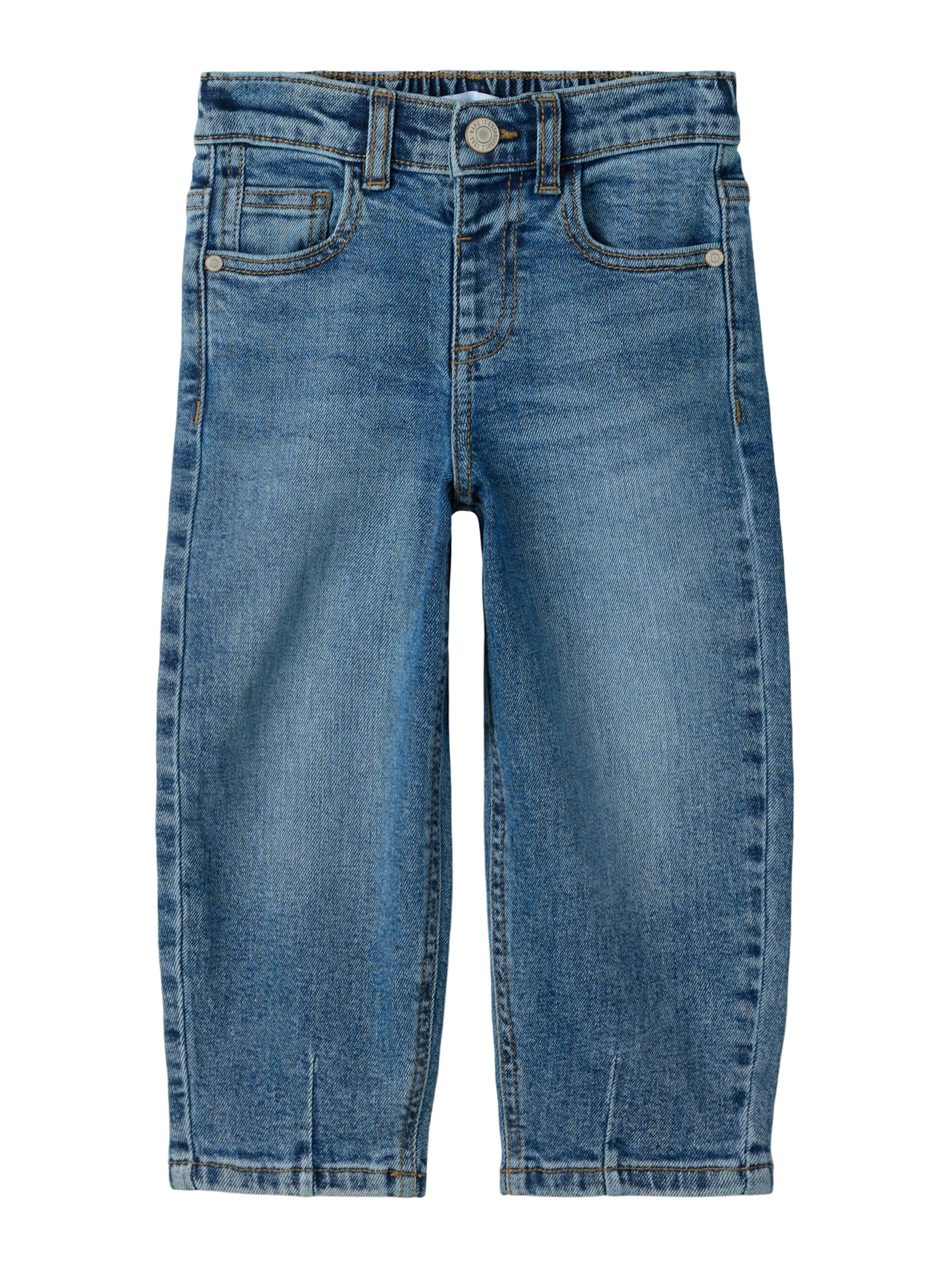 NAME IT Barrel Jeans 'NMFBELLA' in Blau: Vorderseite
