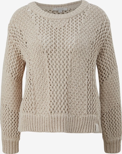 comma casual identity Pullover in sand, Produktansicht