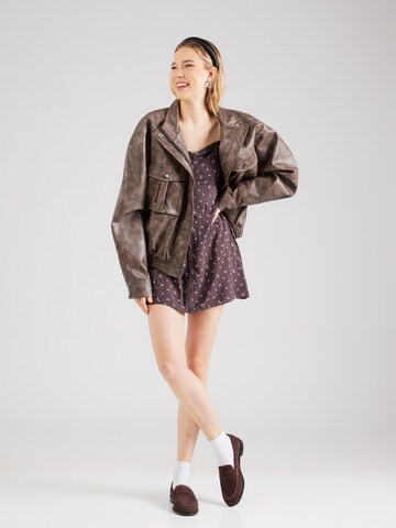 HOLLISTER Summer Dress in Brown