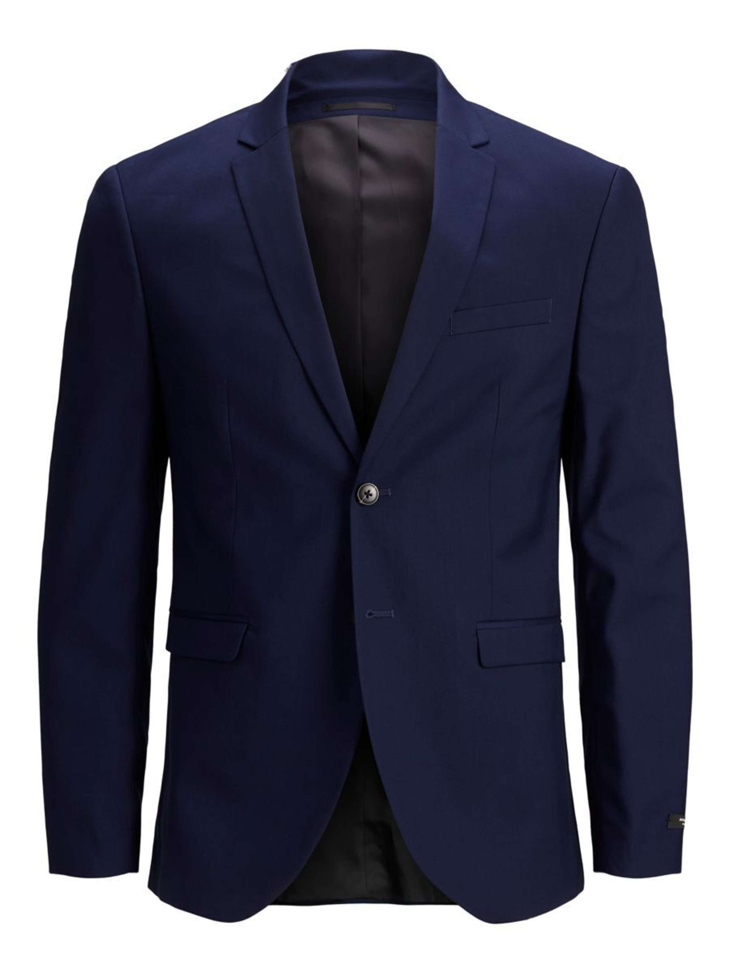 Jack & Jones Plus Regular Fit Sakko 'Franco' in Blau: Vorderseite