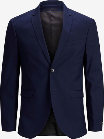 Coupe regular Veste de costume 'Franco' Jack & Jones Plus en bleu : devant