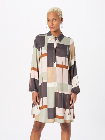 CULTURE Shirt dress 'Kara' in Green: front