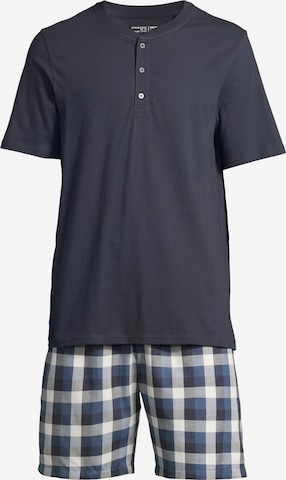 SCHIESSER Pyjama kurz 'Night & Home' in Mischfarben: Vorderseite