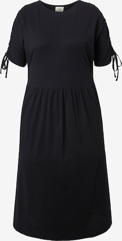 Ulla Popken Dress in Black: front