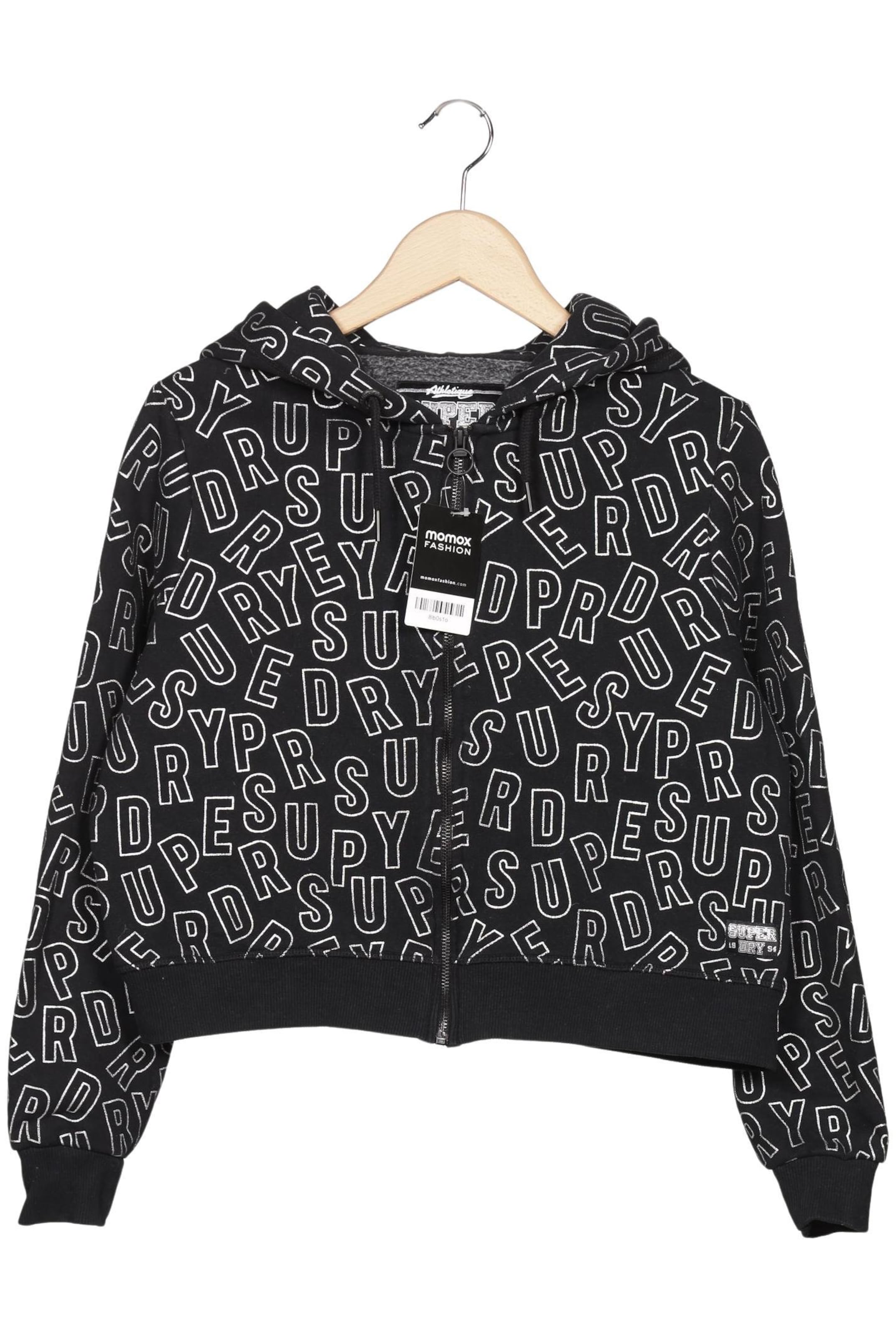 Superdry & Co Sweatshirt & Zip-Up Hoodie in L in Black: front