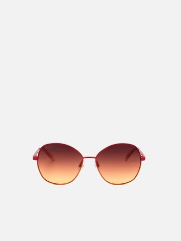 Swarovski Zonnebril in Rood: voorkant