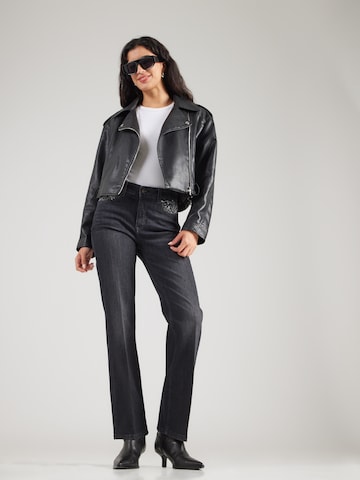 MAC Flared Jeans 'LAURA' in Schwarz