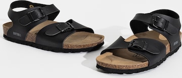 Bayton Sandal 'Pegase' in Black