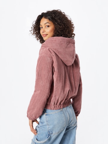 ABOUT YOU Between-Season Jacket 'Carina' in Pink