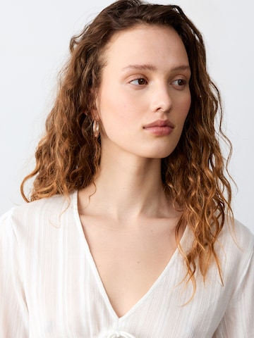 MANGO TEEN Blus 'Coast' i vit