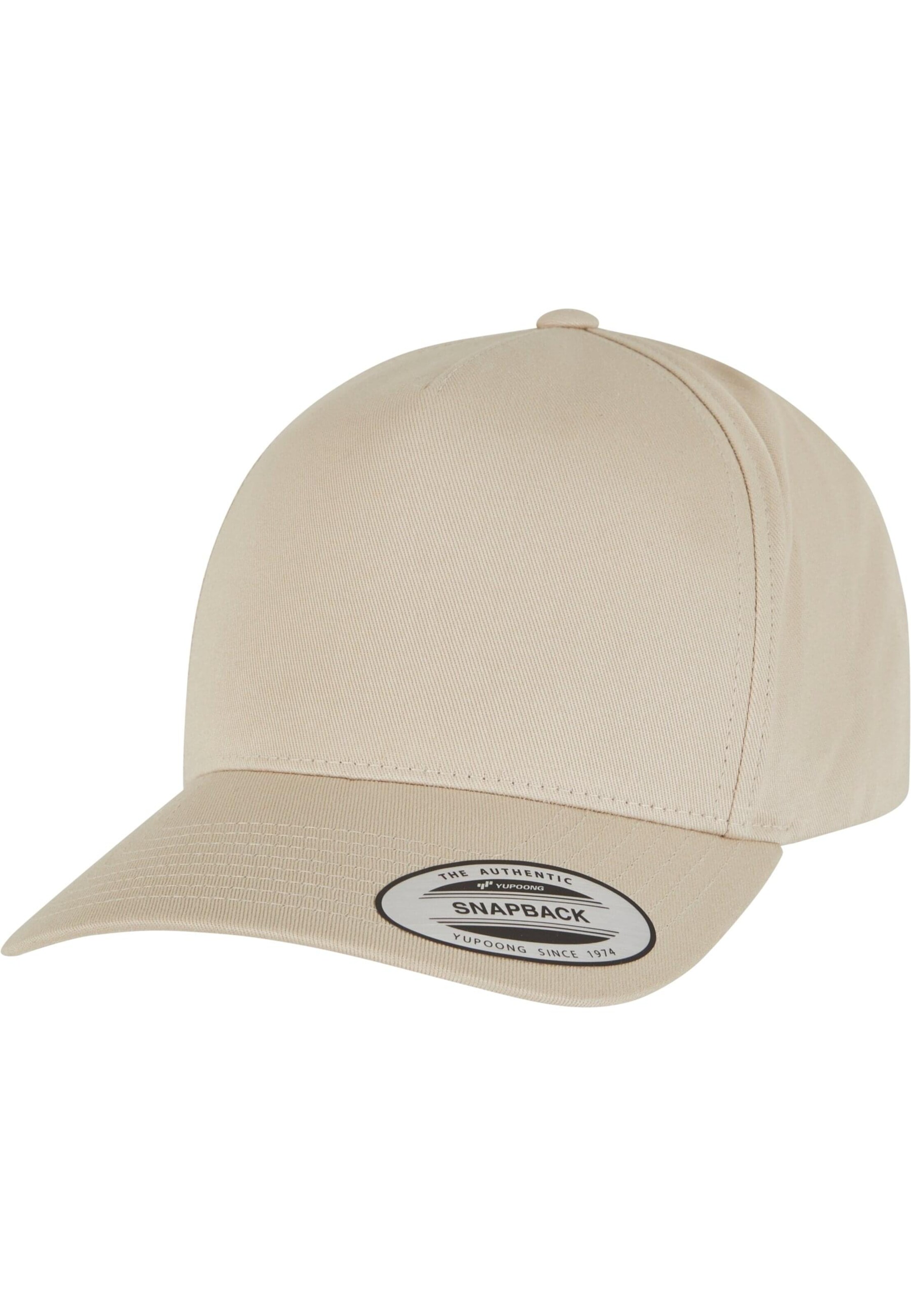 Flexfit Cap 'Classic' in Beige: Vorderseite