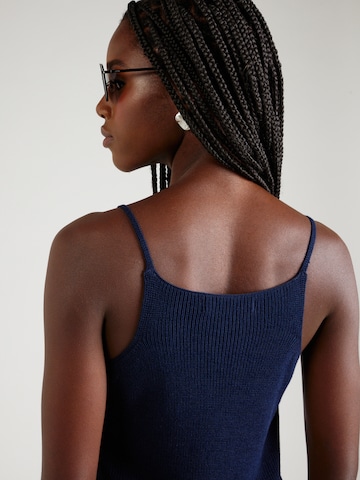 VERO MODA Knitted top 'NEWLEXSUN' in Blue