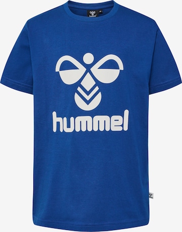 Hummel Sportshirt 'Tres' in Blau: predná strana