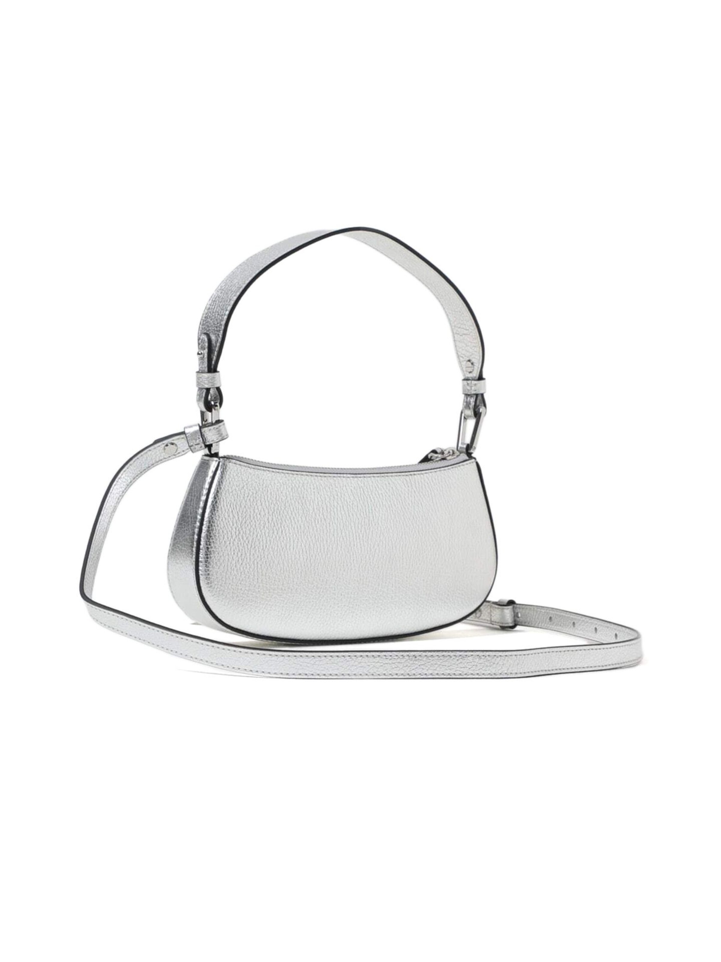 Borsa a spalla 'Coccinelle Shoulder Bag Silver' di Coccinelle in argento