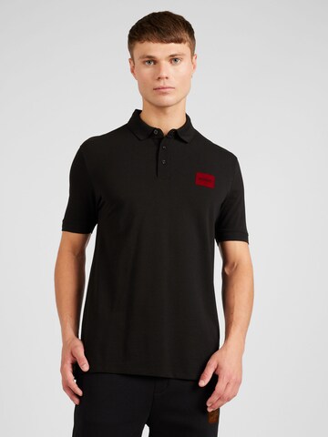 HUGO Shirt 'Dereso_V' in Zwart: voorkant