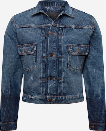 Superdry - Chaqueta de entretiempo en azul: frente