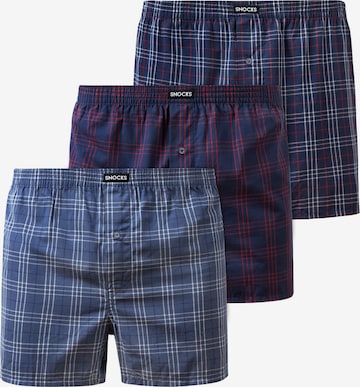 SNOCKS Boxershorts in Blau: Vorderseite