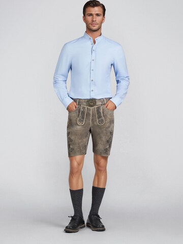 Skinny Pantalon folklorique 'Hornbeck' SPIETH & WENSKY en gris