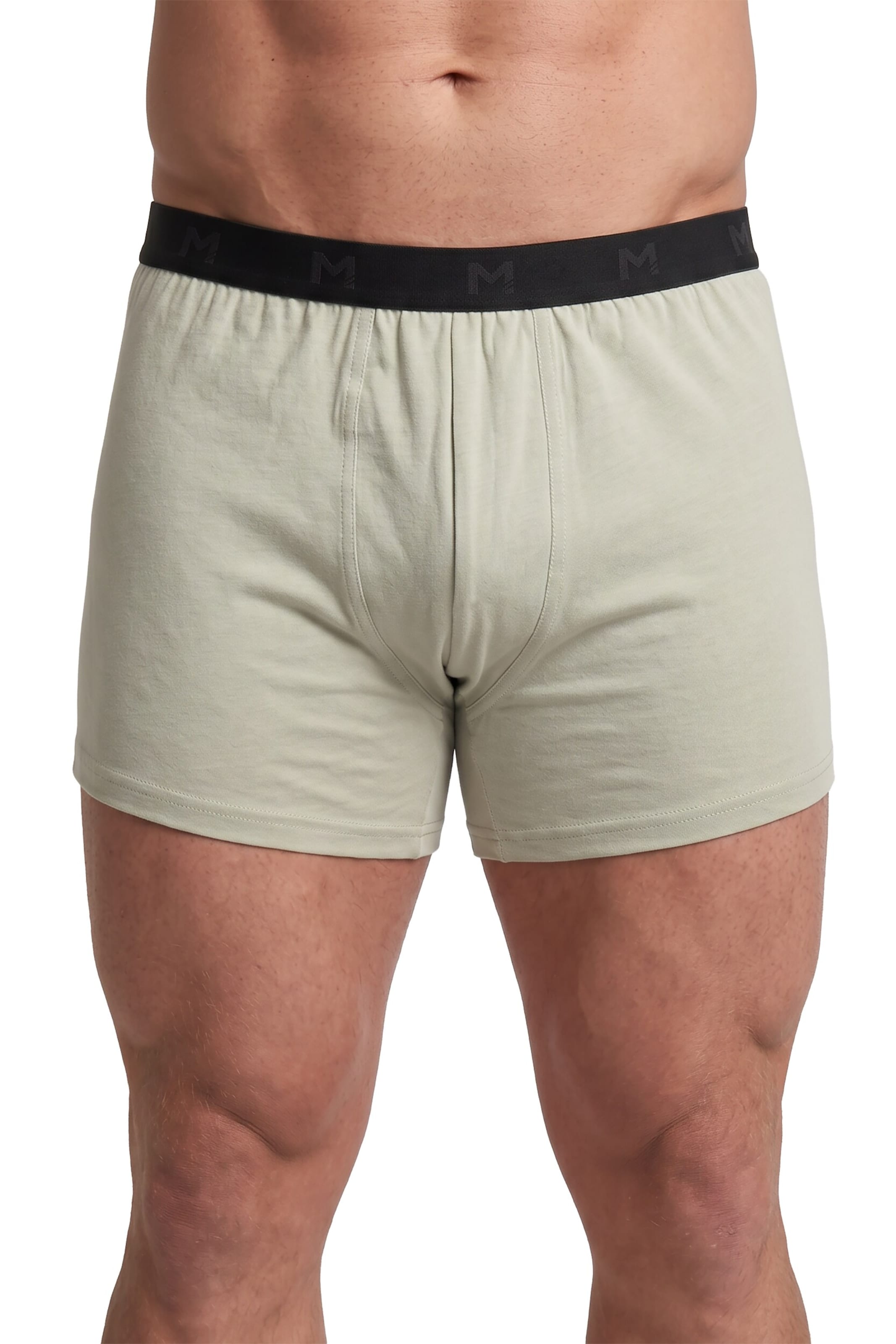 Men Plus Slip in Groen: voorkant